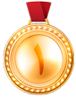 مدال طلا رتبه اول دبیرستان رشد