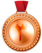 مدال برنز رتبه سوم دبیرستان رشد