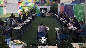 گزارش تصویری اولین جلسه شورای دبیران (سال تحصیلی ١۴٠١-١۴٠٠)